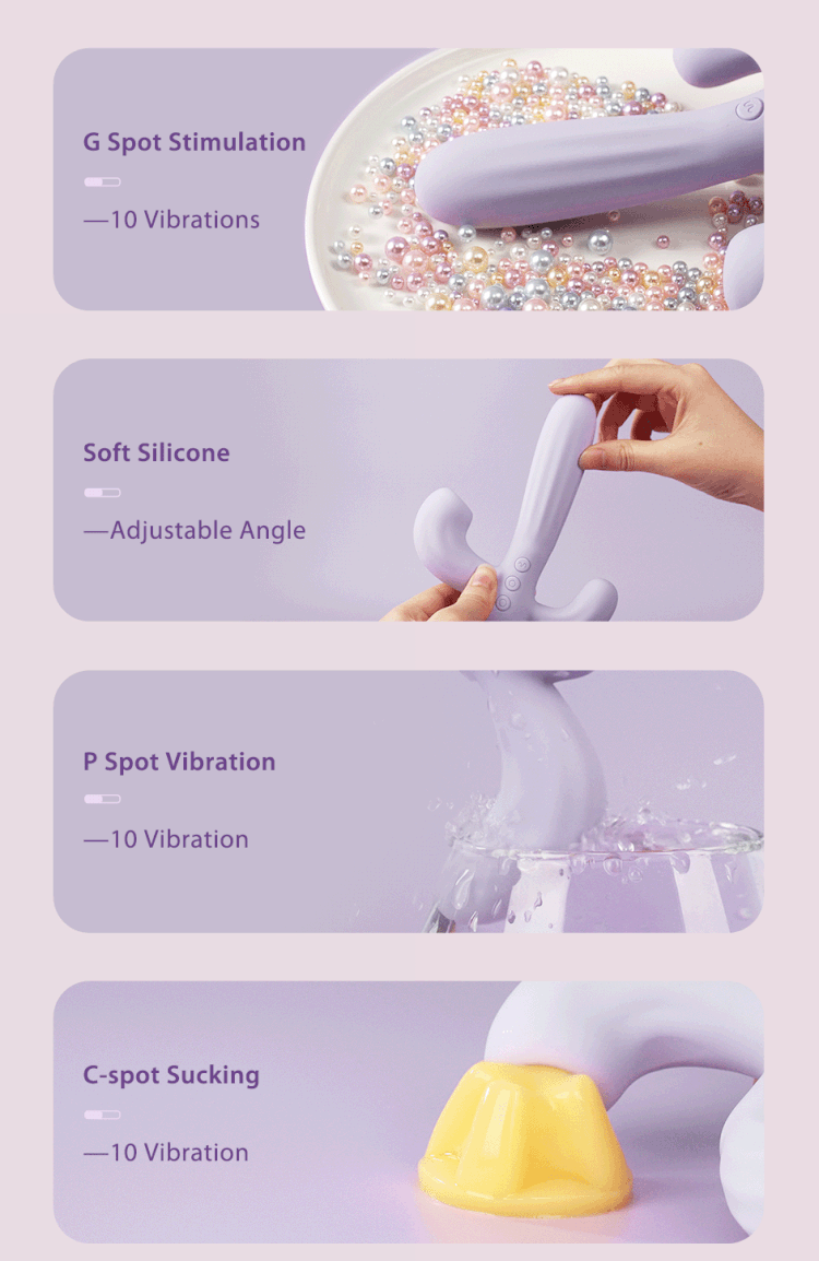 Dương Vật Giả Svakom Bernice 3 Đầu Rung Hút 10 Chế Độ 8 Dương Vật Giả Svakom Bernice 3 Đầu Rung Hút 10 Chế Độ