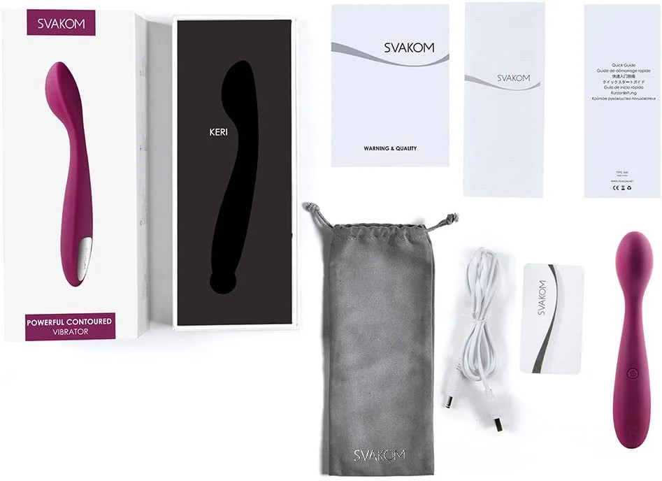 Svakom Keri Ngón Tay Rung Chạm Điểm G Cho Nữ 57 svakom keri ngon tay rung cham diem g cao cap chinh hang