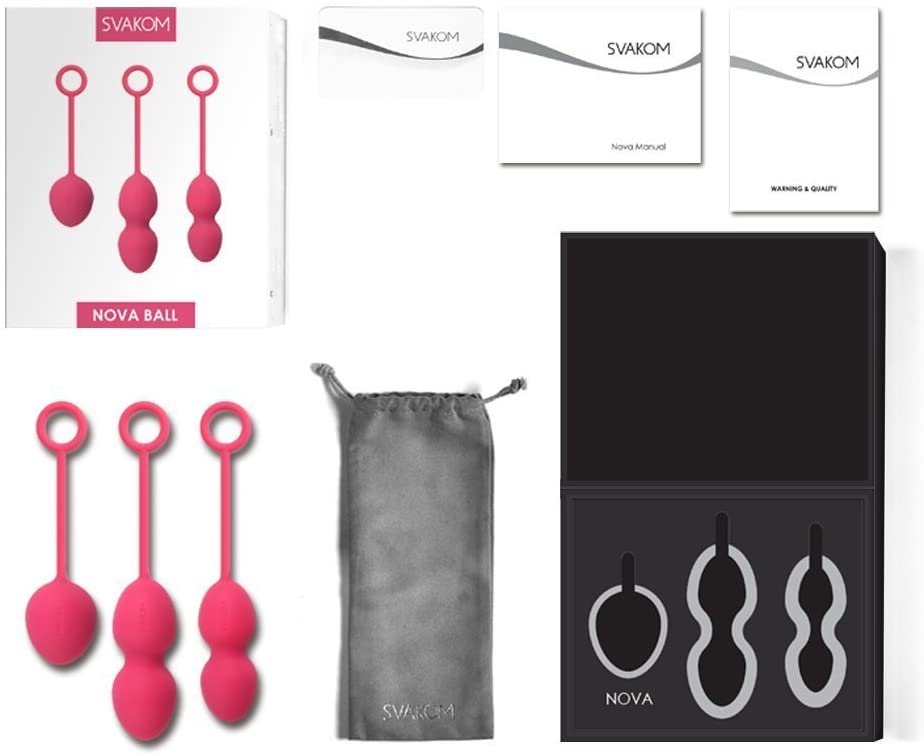 Svakom Nova Bóng Tập Kegel Se Khít Âm Đạo Cho Nữ Sau Sinh 32 svakom nova bong tap kegel se khit am dao chinh hang