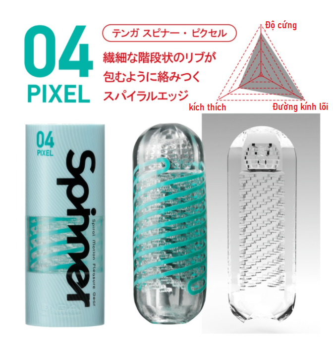 Cốc Tự Sướng Tenga Spinner 6 Styles 10 Cốc Tự Sướng Tenga Spinner 6 Styles