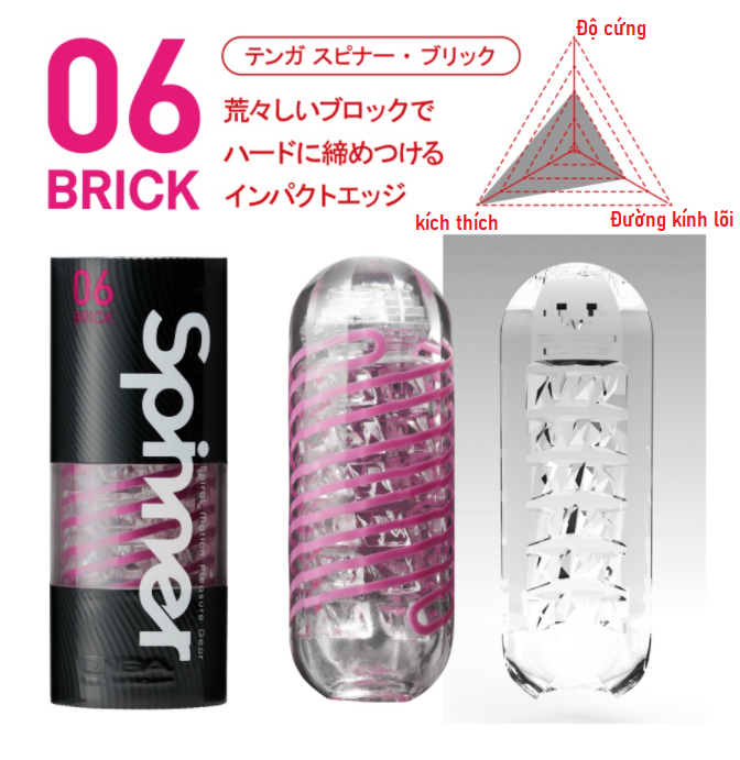 Cốc Tự Sướng Tenga Spinner 6 Styles 13 Cốc Tự Sướng Tenga Spinner 6 Styles