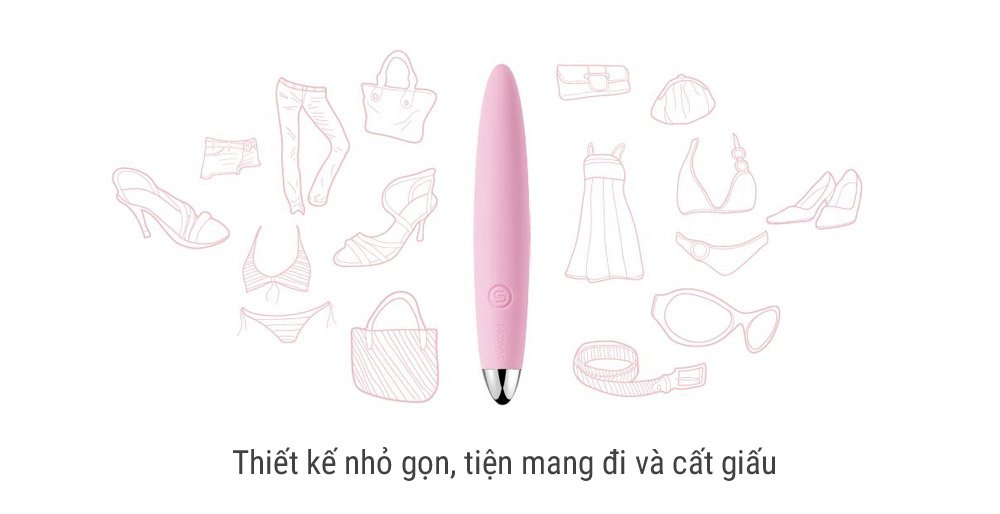 Svakom Daisy Thanh Rung Kích Thích Điểm G Sung Sướng Bất Tận 23 thanh rung kich thich diem G svakom daisy thiet ke nho gon