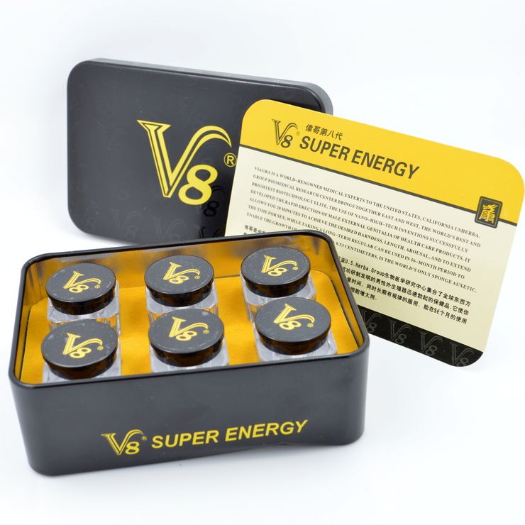 Thuốc Cường Dương V8 Super Energy 1 Thuốc Cường Dương V8 Super Energy