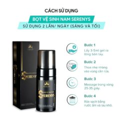 huong dan su dung dung dich ve sinh nam serenys