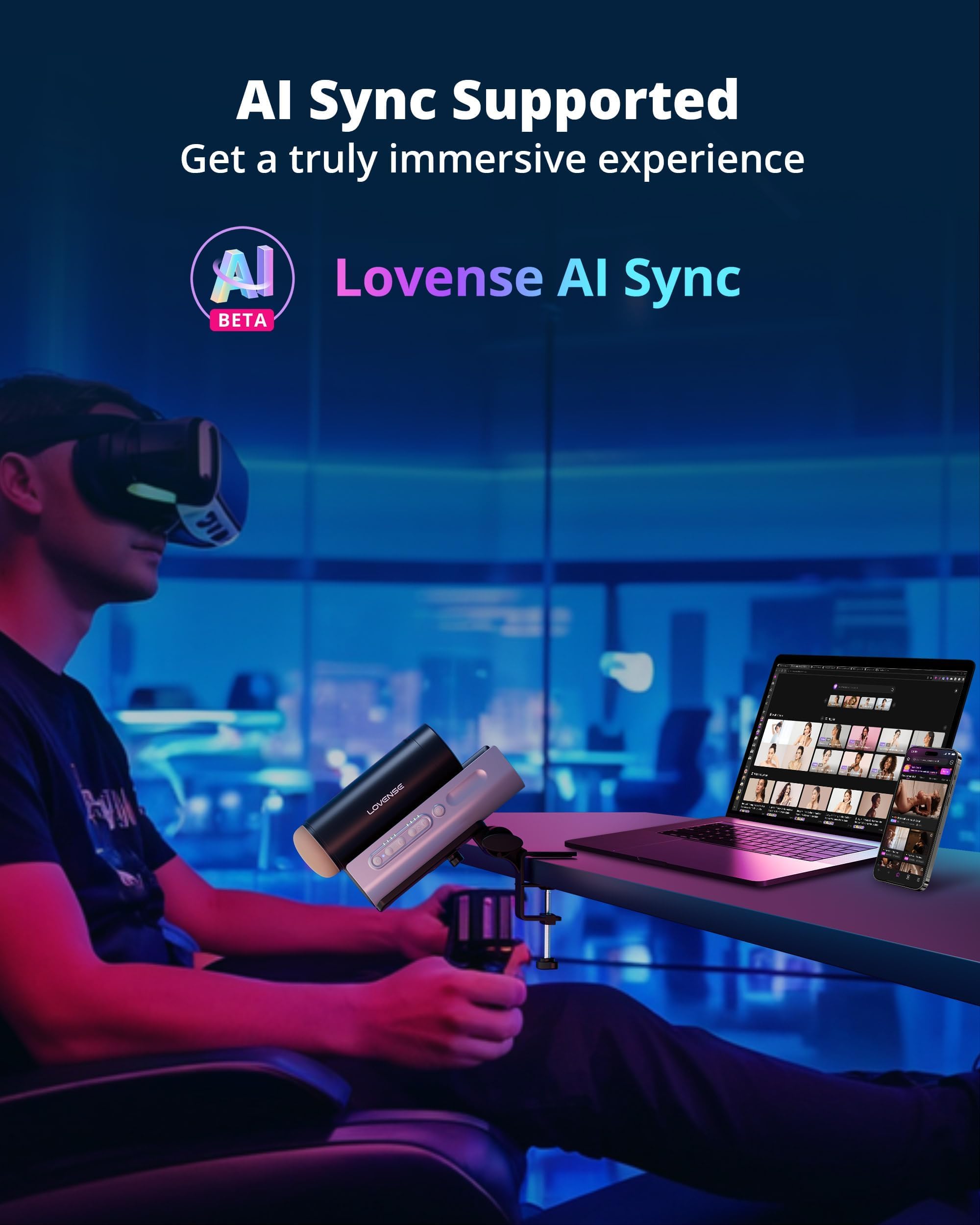 Máy Thủ Dâm Lovense Solace Pro Với Công Nghệ AI 17