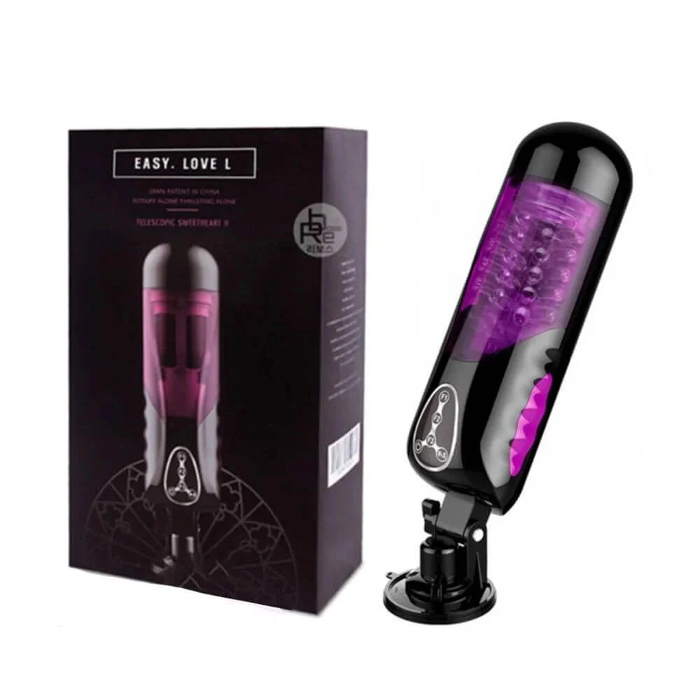 Máy Thủ Dâm EASYLOVE Tự Động 10000 Chế Độ Rung Thụt 2 Máy Thủ Dâm EASYLOVE Tự Động 10000 Chế Độ Rung Thụt