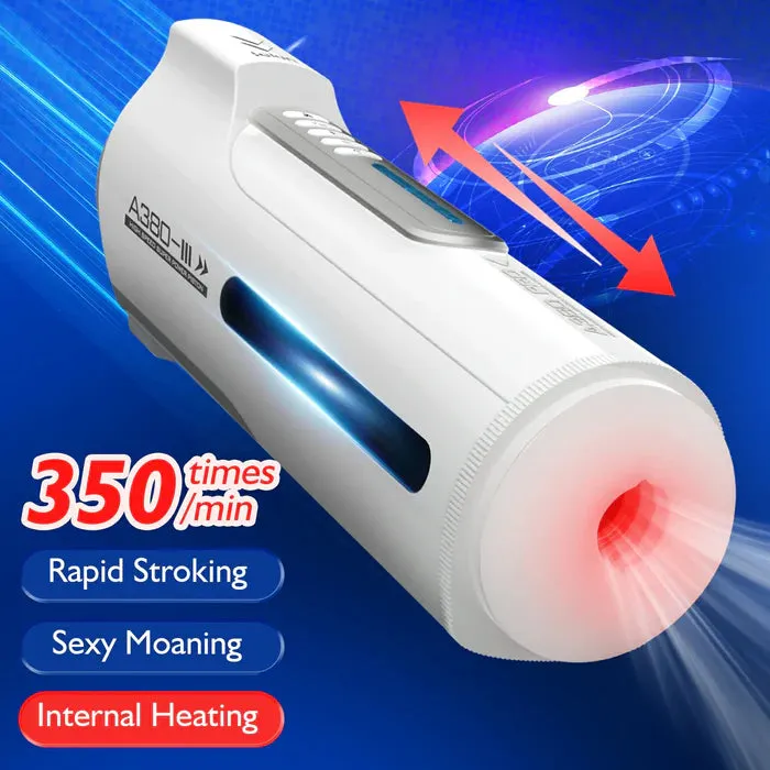 Máy Thủ Dâm Có Thắt Leten A380 Pro 19 maleautomaticstroker