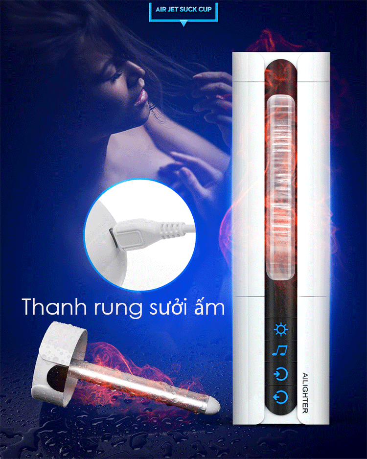 may bu mut duong vat tu dong nho gon co suoi am ailighter air jet anh 012