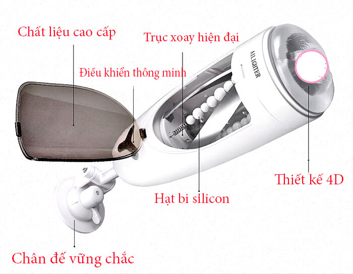 Máy Thủ Dâm Juicer Ailighter Tự Động Cao Cấp Gắn Tường Bú Mút Rung Xoay 10 may thu dam tu dong cao cap gan tuong bu mut rung xoay juicer ailighter anh 01