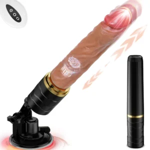 Dương Vật Giả Rung Thụt 7 Chế Độ Cao Cấp Điều Khiển Từ Xa