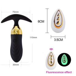 Anal Plug Vibrator for Women Men Butt Plug Sex Toy 6 11zon 1