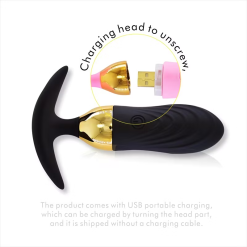 Anal Plug Vibrator for Women Men Butt Plug Sex Toy 8 11zon 1