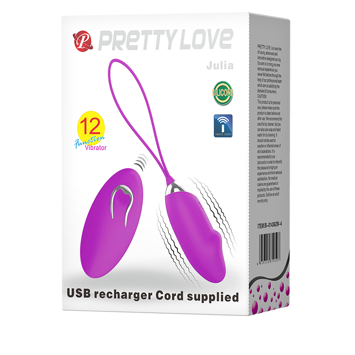 Trứng Rung Pretty Love Julia Không Dây Tự Tin Cho Nàng Lên Đỉnh 25 BI 014362W 4 10