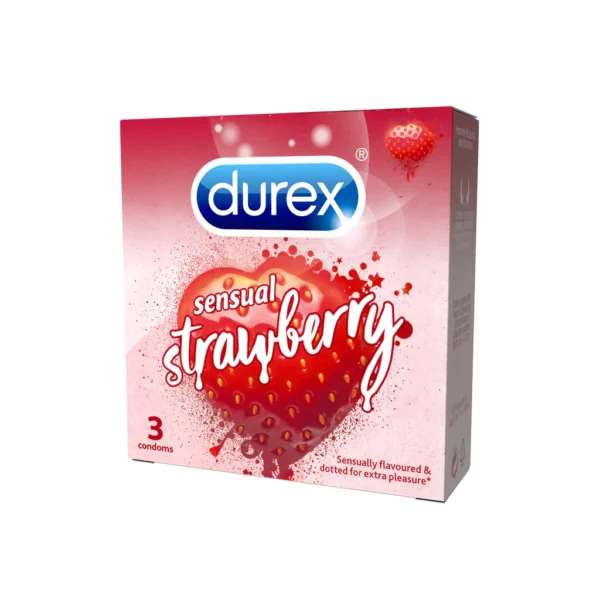 RB Durex SensualStrawberry 3ct RBL1900240 3083583 ANGLE v1