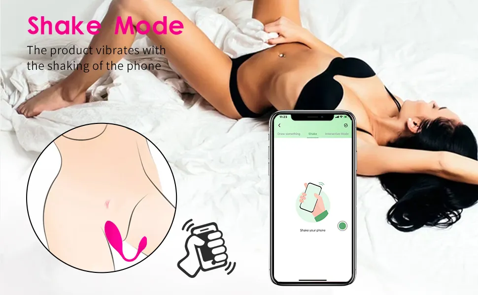 Rechargeable APP Remote Control Vibrating Egg 2
