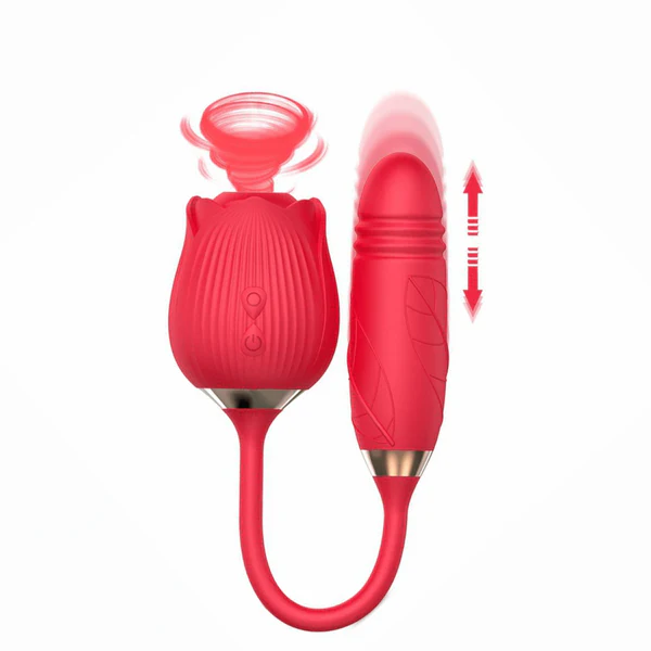 Trứng Rung Hình Bông Hồng Với 10 Chế Độ Rung Mút 13 Trứng Rung Hình Bông Hồng Với 10 Chế Độ Rung Mút