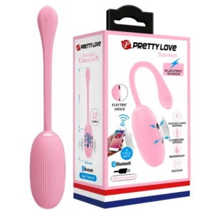 Trứng Rung Điều Khiển Từ Xa Pretty Love Doreen Sốc Điện Cực Thú Vị