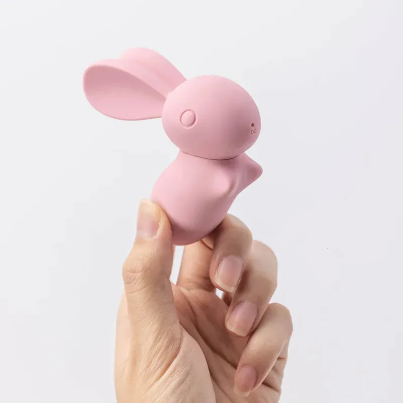 Trứng Rung Tình Yêu mini Hình Con Thỏ Xinh Xắn 12 Trứng Rung Tình Yêu mini Hình Con Thỏ Xinh Xắn