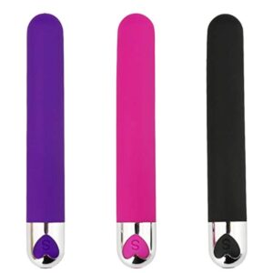 Que Rung Silicon Sextoy Đơn Giản Nút Bấm Hình Trái Tim
