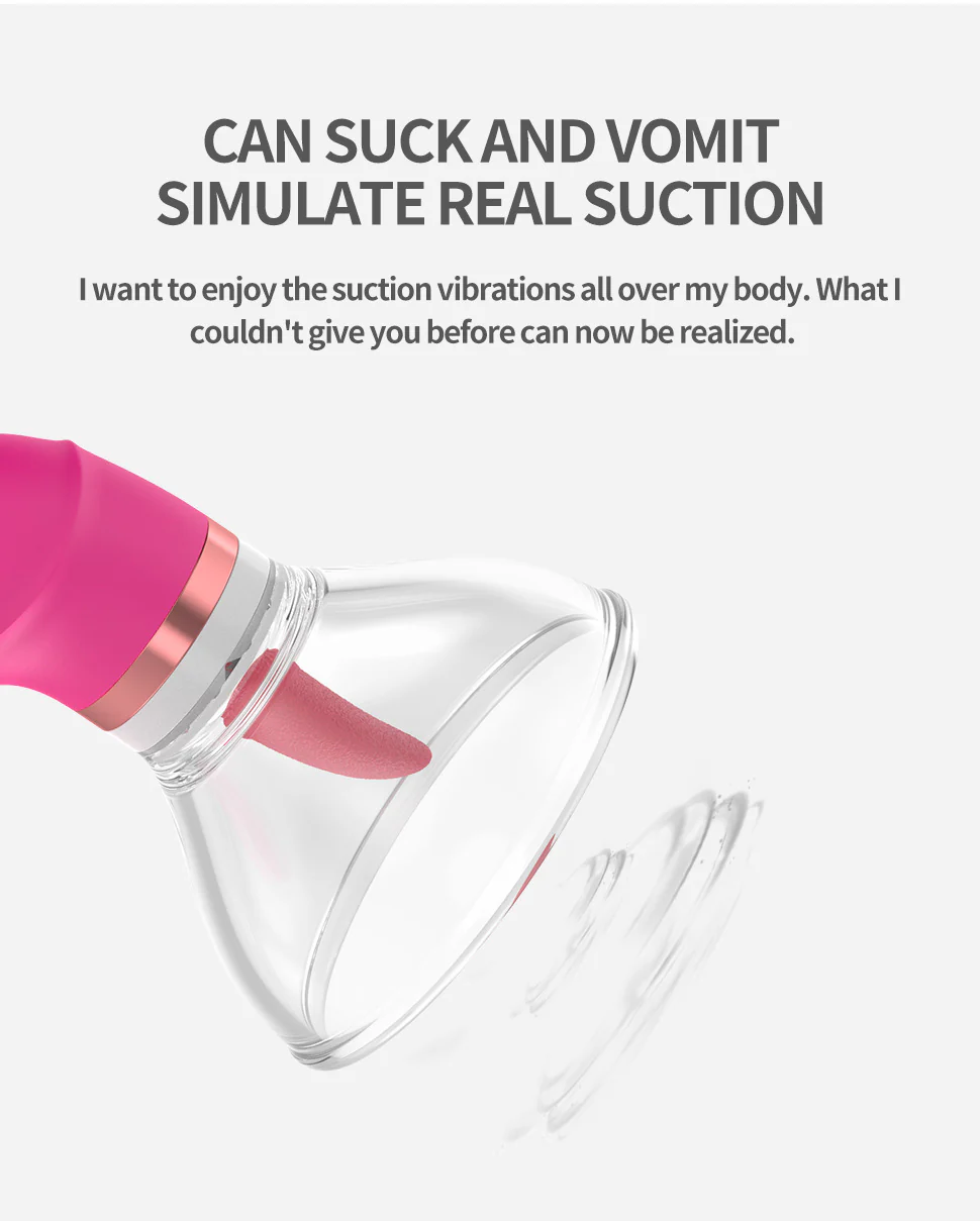 Licking suckingshakesimulate10frequency10modesvibrator 8