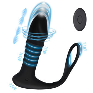 Dụng Cụ Kích Thích Hậu Môn Fighter - 10 Chế Độ Rung Và 3 Chế Độ Thụt Siêu Phê