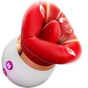 Bông Hồng Bú Liếm Hút Có Rung Cực Phê Dành Cho Cặp Đôi