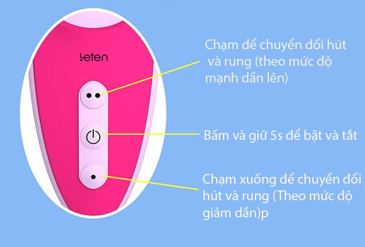 cach su dung may liem hut kem trung rung leten