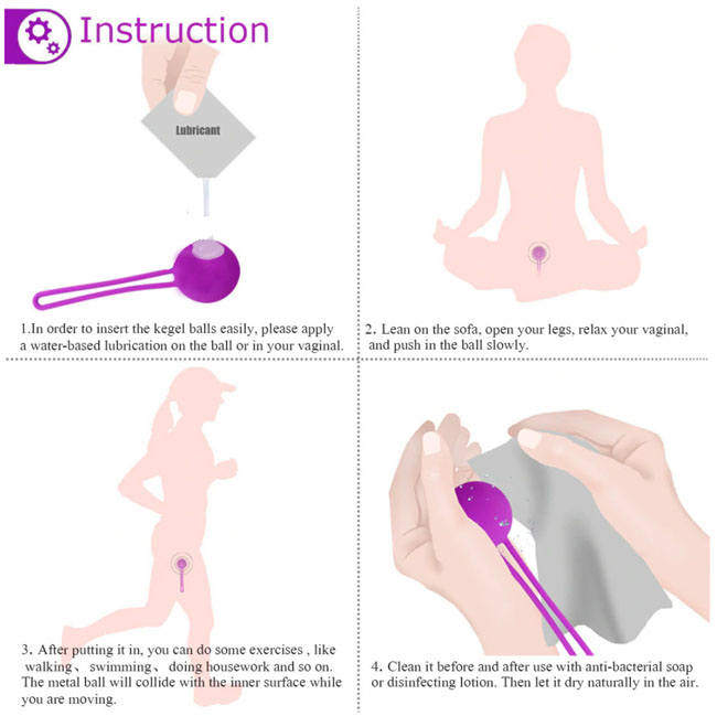 huong dan su dung bong tap co that am dao smart ball kegel