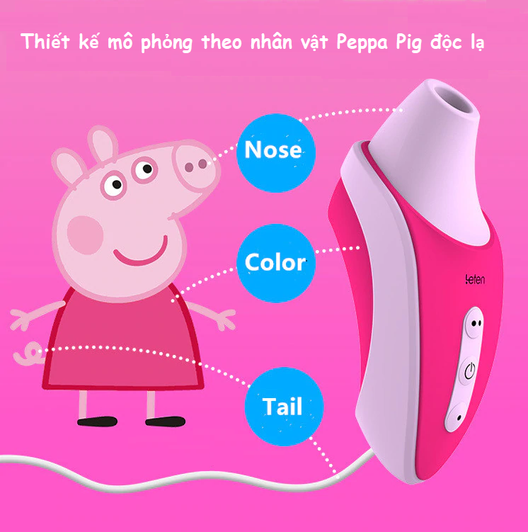 thiet ke may liem mut kem trung rung leten peppa pig