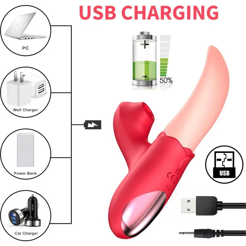 vibrateur double stimulation a succion secwell devil s tongue 1131157448