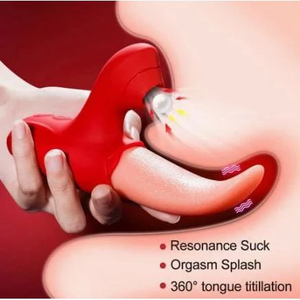 vibrateur double stimulation a succion secwell devil s tongue 1131157452