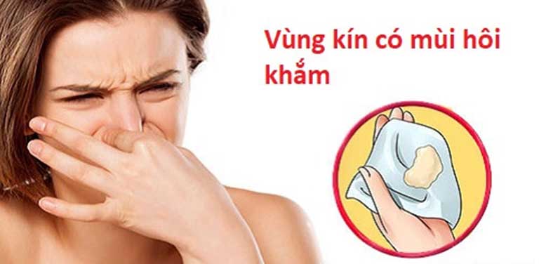 Tại sao vùng kín có mùi hôi? Dấu hiệu của bệnh gì? Cách khắc phục 5 vung kin co mui kham 2