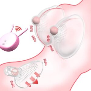 Máy Massage Ngực Điều Khiển Từ Xa 10 Chế Độ Rung Cực Mạnh