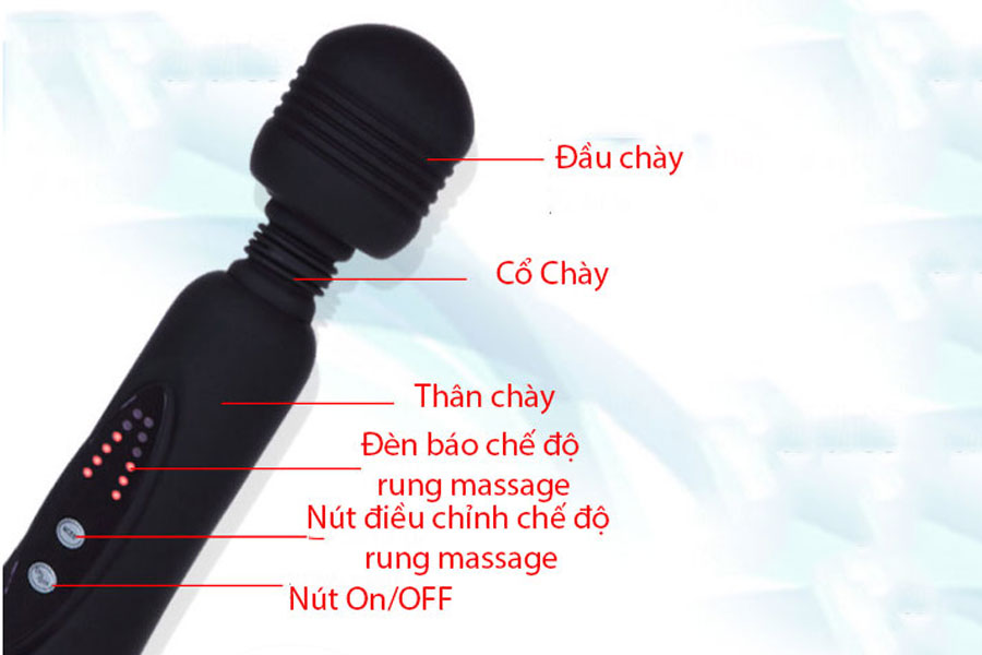 Chay rung Power wand 9