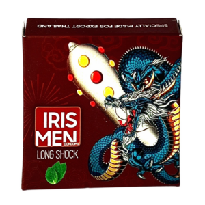 Bao Cao Su Iris Men Long Shock 9 Bi Silicon Cực Kỳ Mềm Mại Tăng Cảm Giác