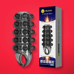 bao cao su don den khuc giua bi meleon co quai deo