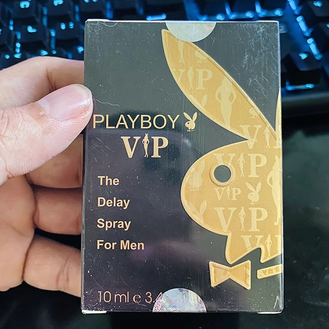 Chai Xịt UK Playboy Vip - Kéo Dài Thời Gian - 10ml 18 chai xit playboy vip chong xuat tinh som 10ml 3