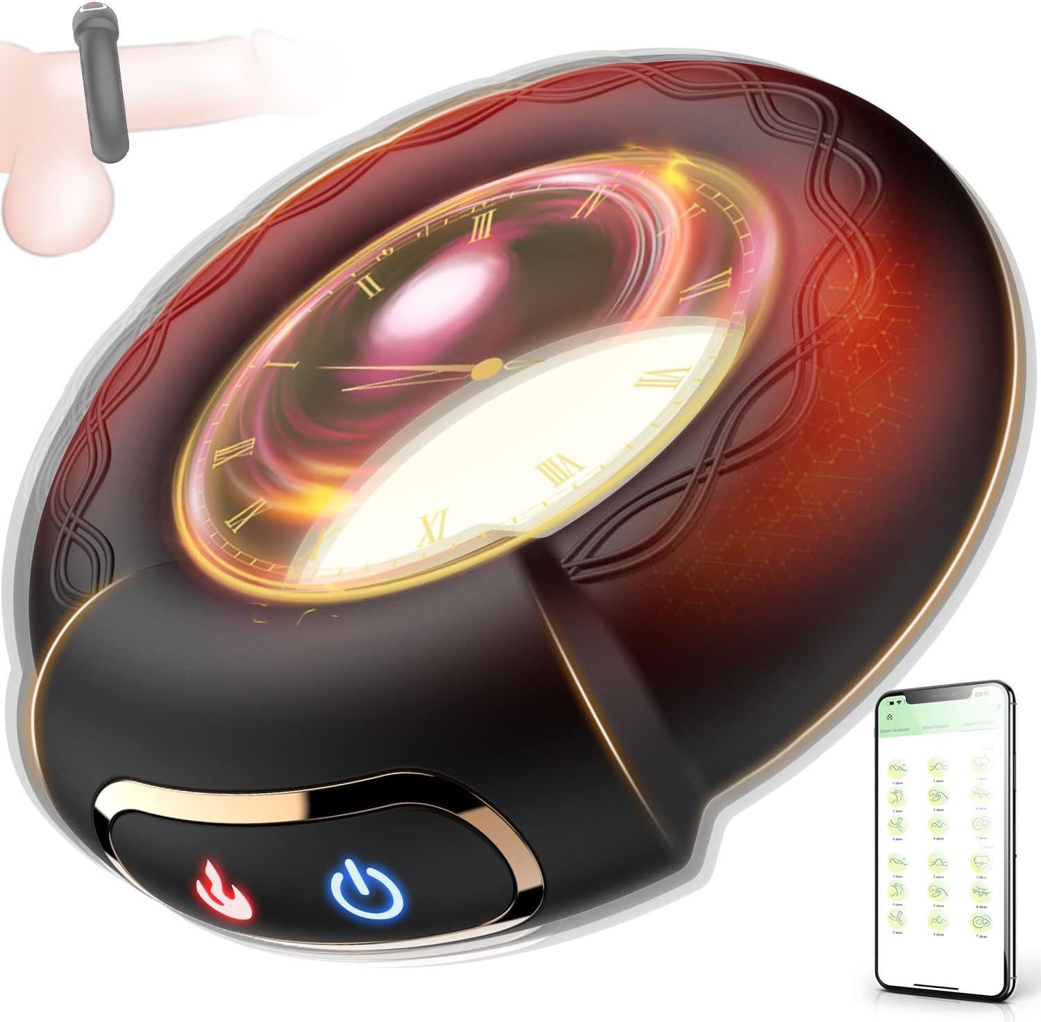 Vòng Rung Đeo Dương Vật Có Nhiệt Cứu Tinh Cho Nam 21 description image 2 1 1