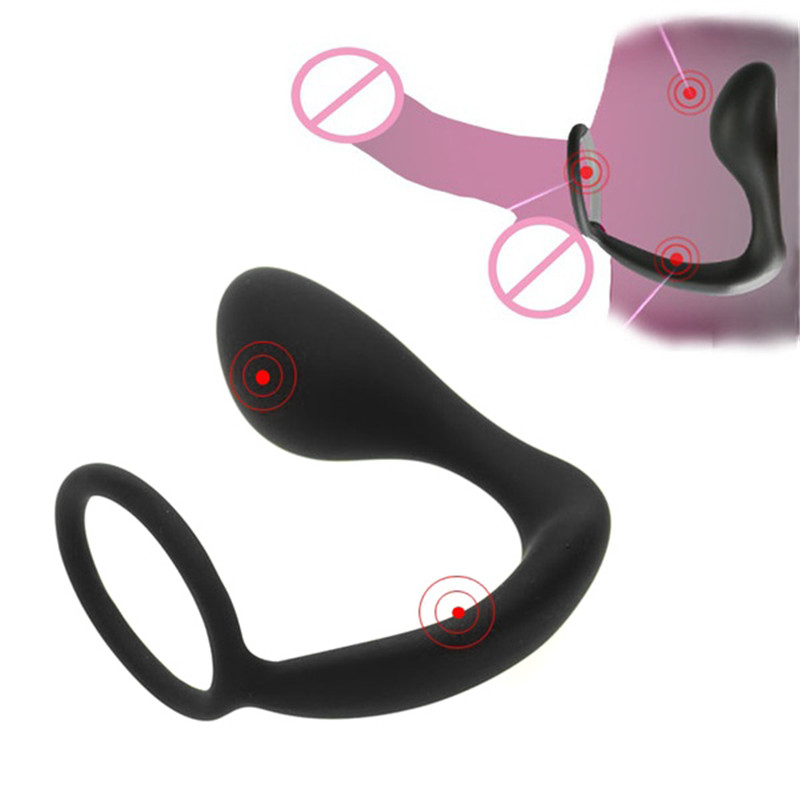 Dụng Cụ Kích Thích Hậu Môn Cockring Kèm Vòng Rung 17 description image 2 5