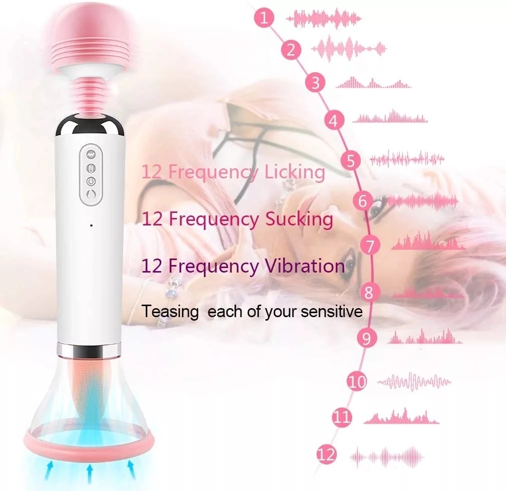 Máy Massage Âm Đạo 3 Trong 1 Rung Liếm Hút 12 Chế Độ 12 description image 3 4
