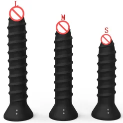 Dụng Cụ Kích Thích Hậu Môn Xoắn Rung Siêu Sướng