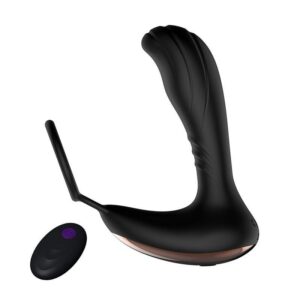Dụng Cụ Matxa Tuyến Tiền Liệt Có Rung, Có Quai Đeo Cock Ring