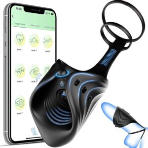 Vòng Rung Đeo Dương Vật Điều Khiển Từ Xa Bằng App