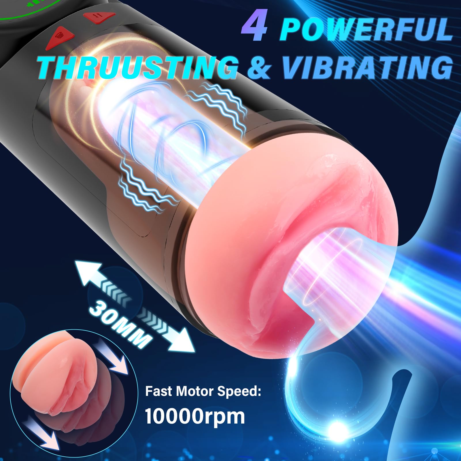 Máy Thủ Dâm Spaceman Rung Hút Bú Mút Như Thật, Đỉnh Cao Khoái Cảm 21 71ofcqXNQWL