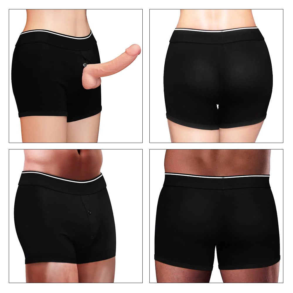 Strap On Boxer Harness Shorts 09