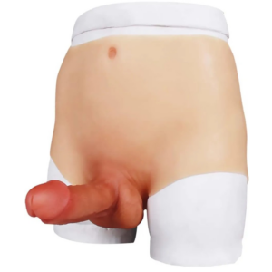 Dương Vật Giả Liền Quần Silicone Đặc Ruột Tiện Lợi & Cảm Giác Chân Thực