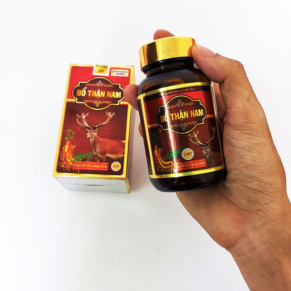 Viên Uống Tăng Cường Sinh Lý Nam Bổ Thận Nam - Hộp 30 viên 5 Vien uong tang cuong sinh ly nam Bo Than Nam 02 0x0 1