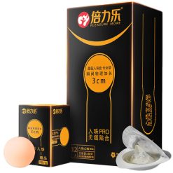 Bao Cao Su Beilile Viên Bi Ở Đầu Hạt rung Dày Và Dài 3 cm