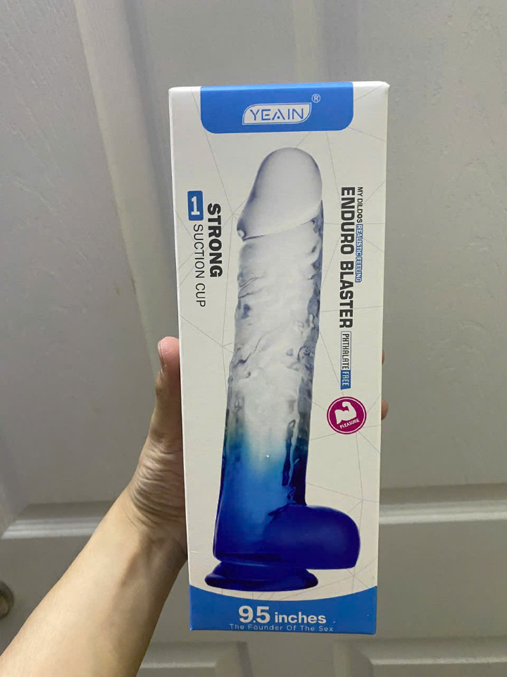 Dương Vật Giả Yeain Gắn Tường Trong Suốt ENDURO BLASTER Size Khủng 9.5 inch 10 5b935eb7 416e 428e 892c b4751e910a8f 1