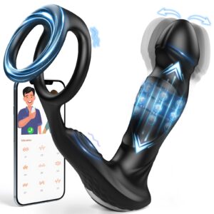 Máy Mát Xa Tuyến Tiền Liệt Rung Lắc Kết Nối Với App Cực Đỉnh